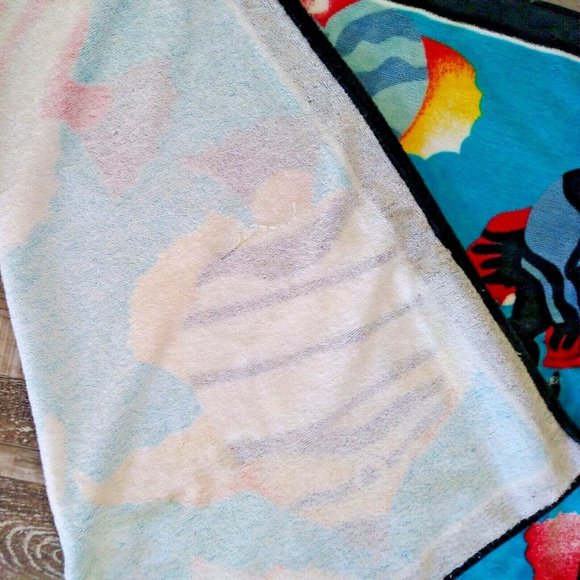 Beach Towel Tropical Fish Aquarium Ocean Pool Jaime Made In Peru 100% Cotton - Picture 4 of 5